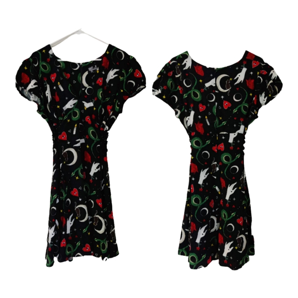 Hell Bunny Good Fortune Mini Dress